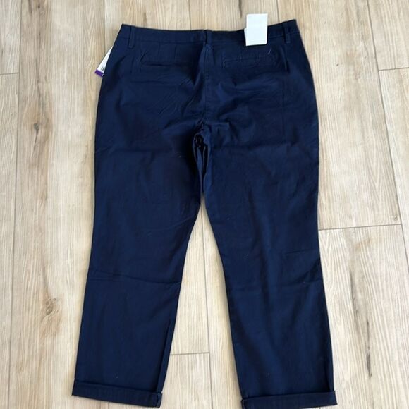 Nautica Women's Chino Pants, Navy, Size 14, NWT - Picture 7 of 10